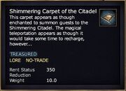 Shimmering Carpet of the Citadel