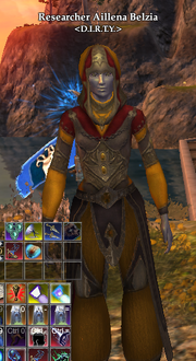 Researcher Aillena Belzia (Tranquil Sea)