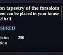 Maroon tapestry of the forsaken