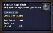 Vultak high-chair