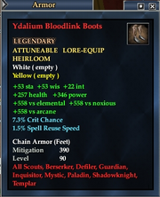 Ydalium Bloodlink Boots