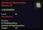 Advanced Woodworker Volume 23