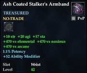Ash Coated Stalker's Armband