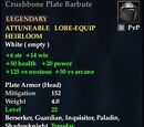 Crushbone Plate Barbute