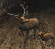 Stag plushie (Visible)