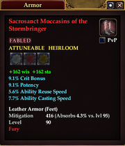 Sacrosanct Moccasins of the Stormbringer
