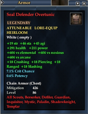 Seal Defender Overtunic