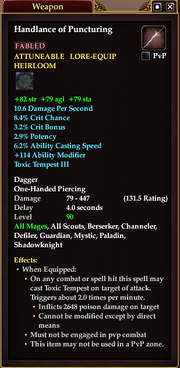 Handlance of Puncturing