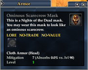 Ominous Scarecrow Mask