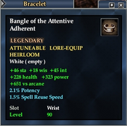 Bangle of the Attentive Adherent