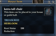 Kerra tall chair