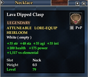 Lava Dipped Clasp