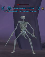 Commander Drisk