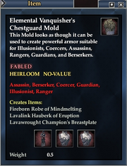 Elemental Vanquisher's Chestguard Mold