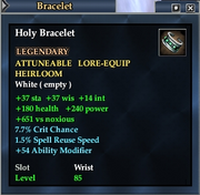 Holy Bracelet