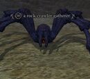 A rock crawler gatherer