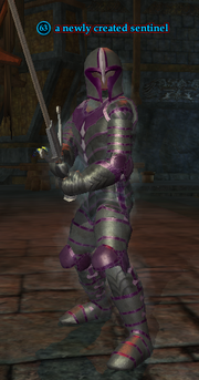 A newly created sentinel