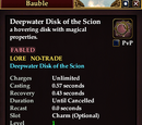 Deepwater Disk of the Scion (Mount)