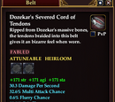 Dozekar's Severed Cord of Tendons