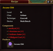 Arcane Orb (Recipe)