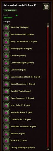 Advanced Alchemist Volume 40
