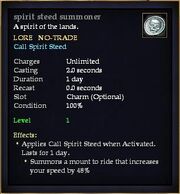 Spirit steed summoner