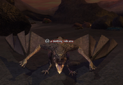 A molting volcanu