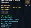 Cerebral Spear of Mental Disruption
