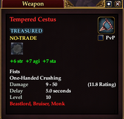 Tempered Cestus