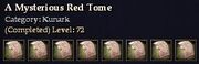 Kunark- A Mysterious Red Tome