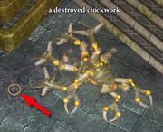 Gear from a destroyed clockwork