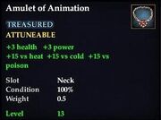Amulet of Animation