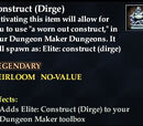 Construct (Dirge)