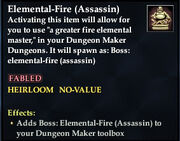 Elemental-Fire (Assassin)