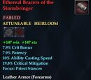 Ethereal Bracers of the Stormbringer