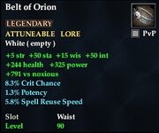 Belt of Orion