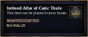 Imbued Altar of Cazic Thule