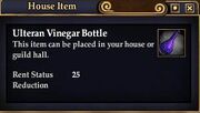 Ulteran Vinegar Bottle