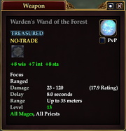 Warden's Wand of the Forest