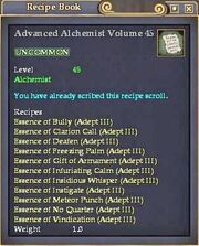 Advanced Alchemist Volume 45