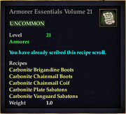 Armorer Essentials Volume 21