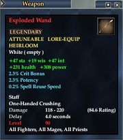 Exploded Wand