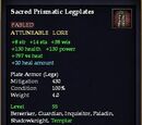 Sacred Prismatic Legplates