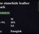 Stonehide leather backpack