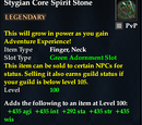 Stygian Core Spirit Stone