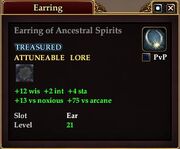 Earring of Ancestral Spirits