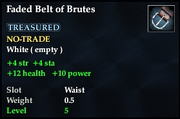 Faded Belt of Brutes