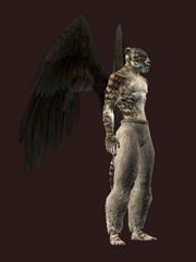 Dark Harbinger's Flight Wings (Visible)
