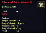 Advanced Tailor Volume 60