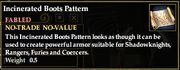 Incinerated Boots Pattern